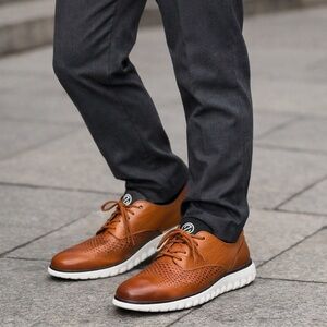 Cole Haan Men’s Leather Oxfords | Casual Dress Hybrid